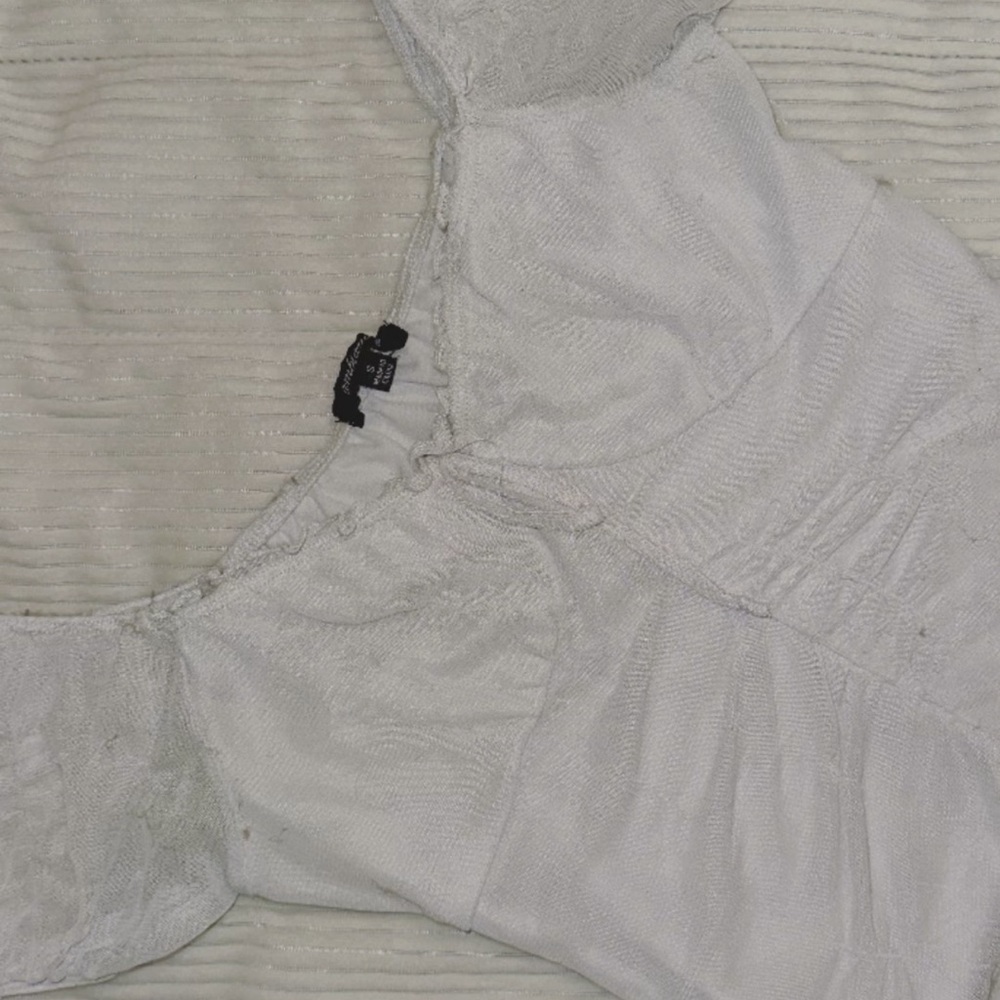 Elegant White Lace Blouse